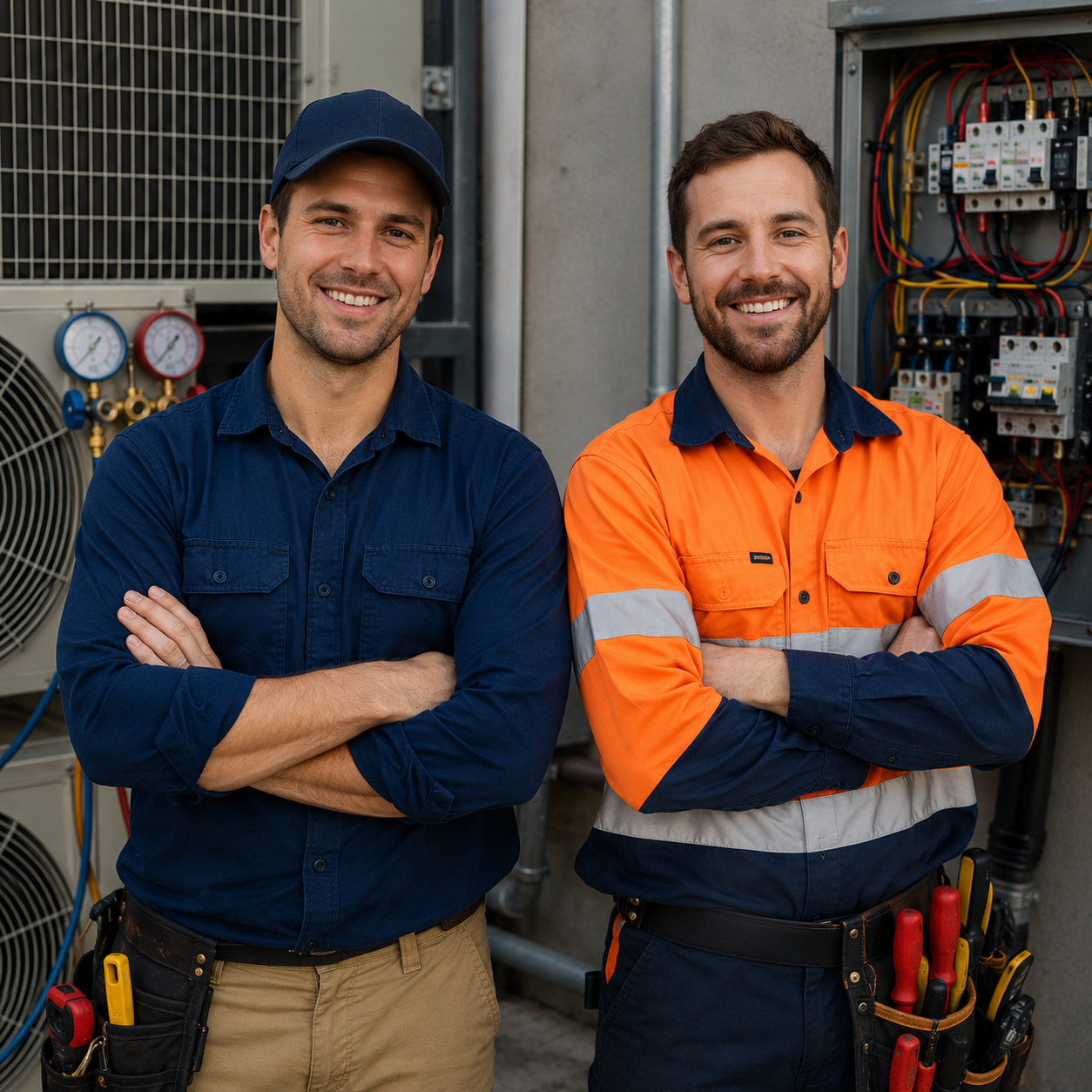 Can HVAC technicians do electrical work