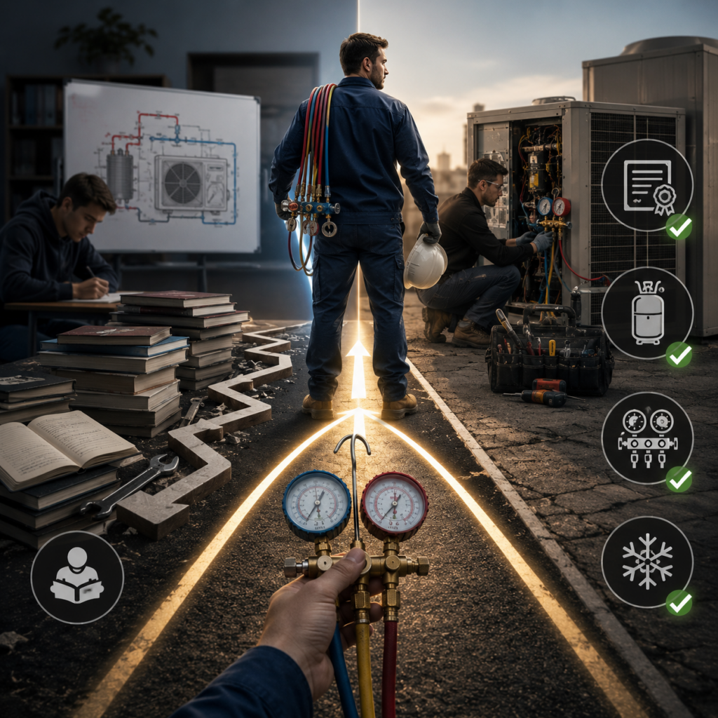 what qualifications need refrigerant licence