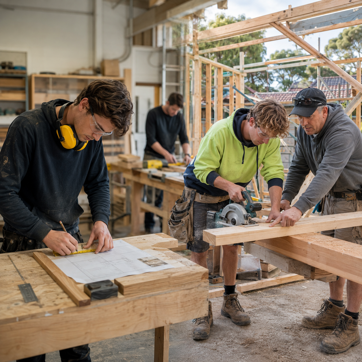carpentry certificate versus apprenticeship pathway